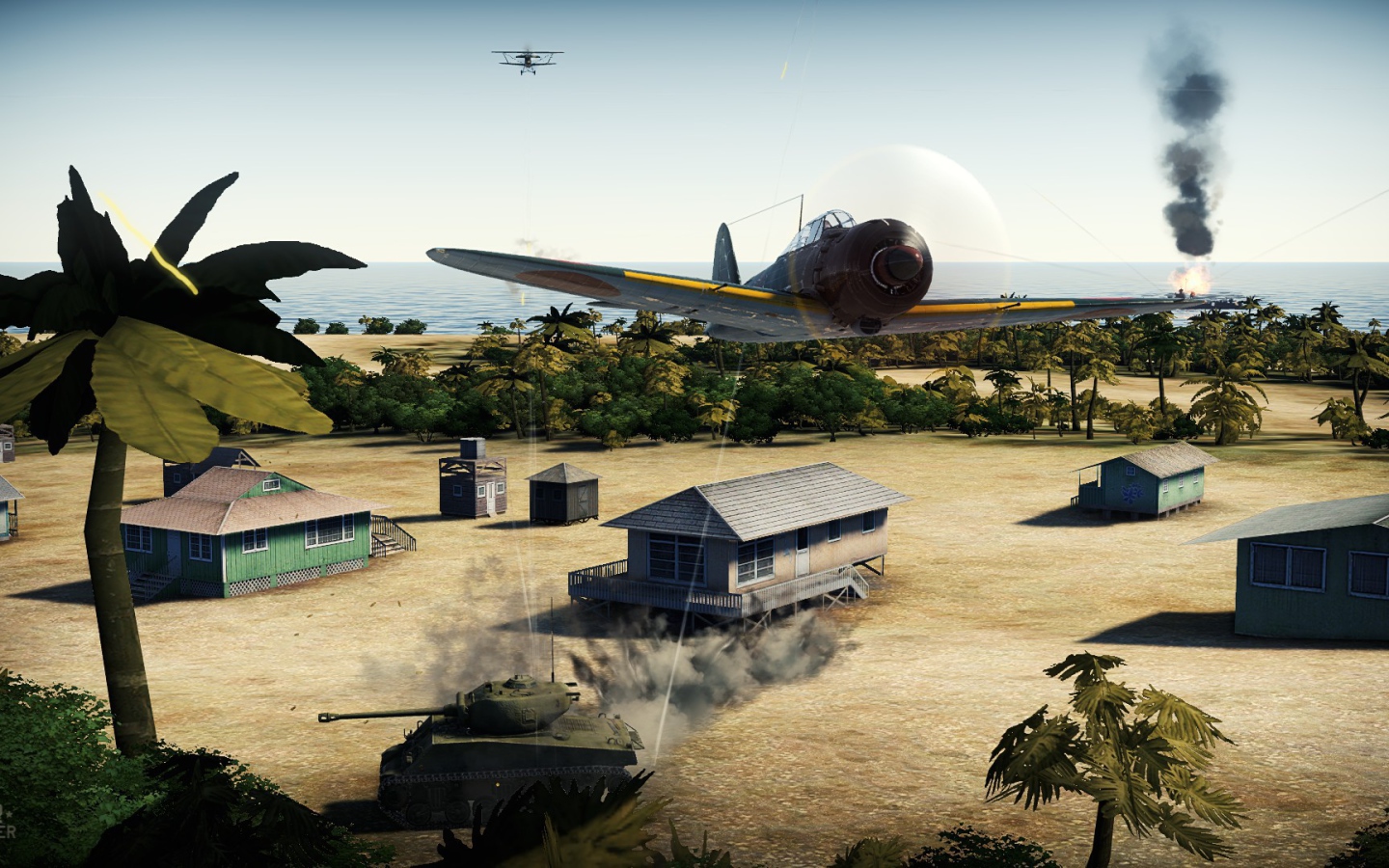 Военный самолет из игры War Thunder