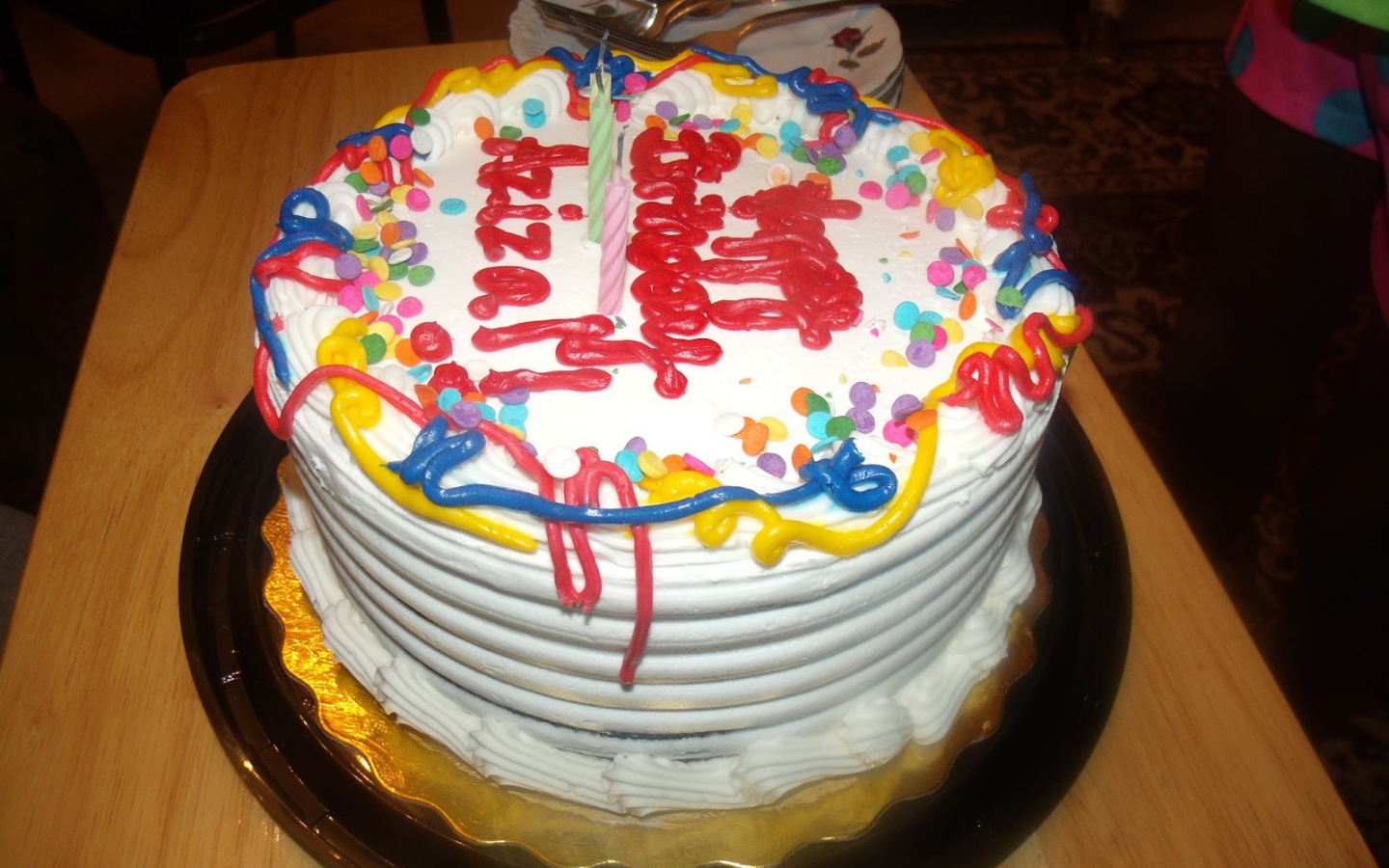 Удивительный торт ко дню рождения