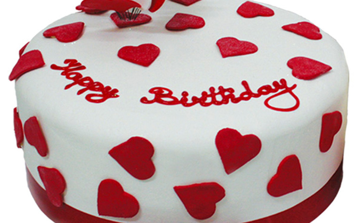 Сердце торт ко дню рождения