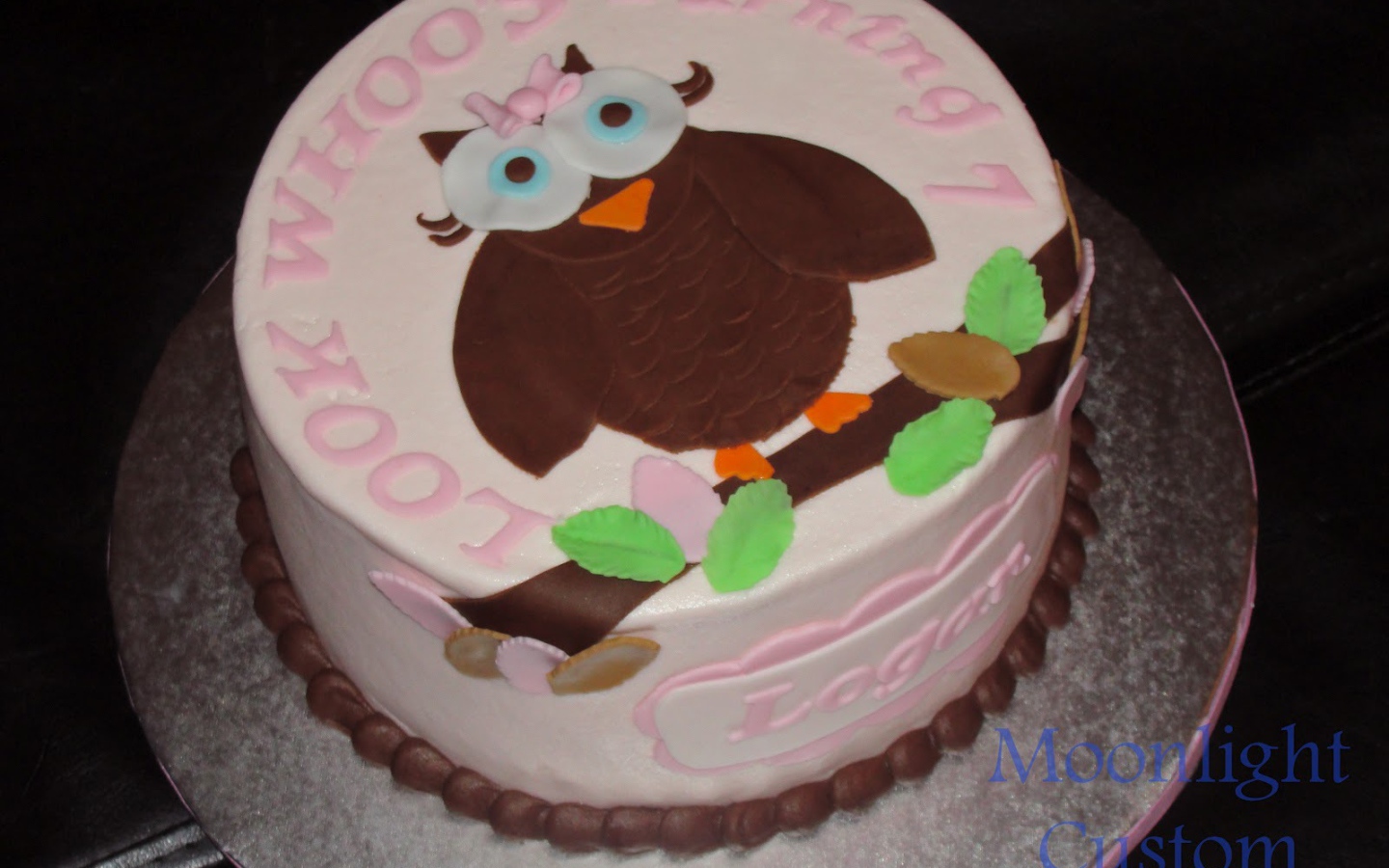  Сова торт на день рождения