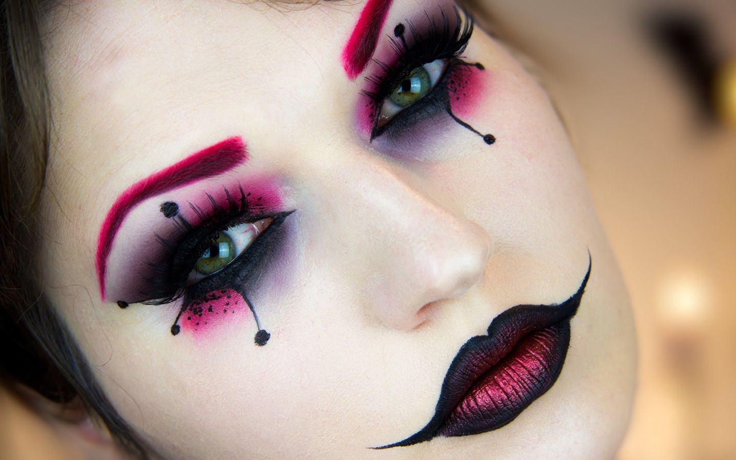 Красивый макияж на Хэллоуин