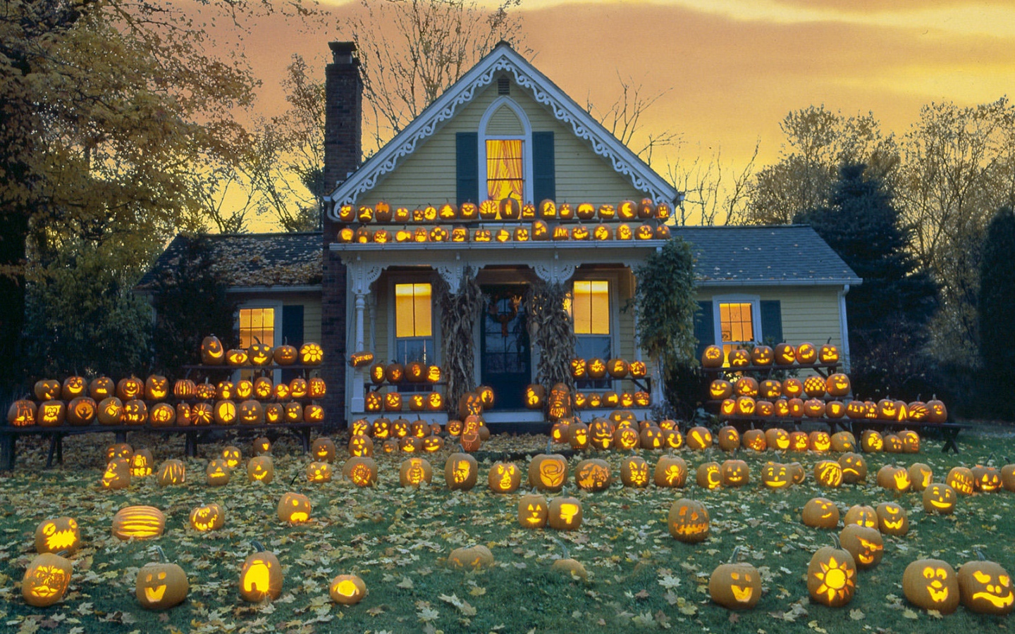  Хэллоуин потрясающие украшения