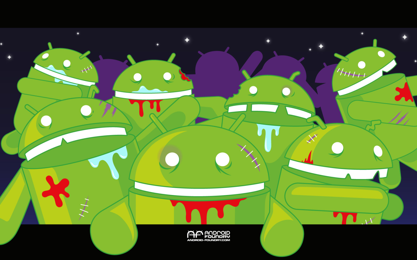 Хэллоуин нежить андроид