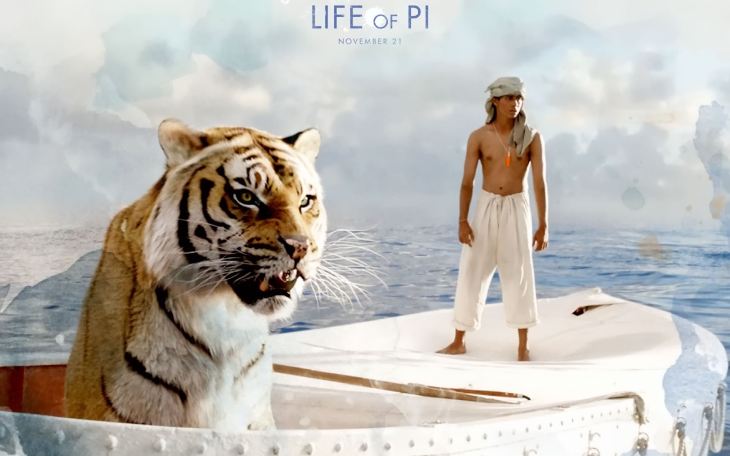 Жизнь Пи (Life Of Pi), мальчик и тигр