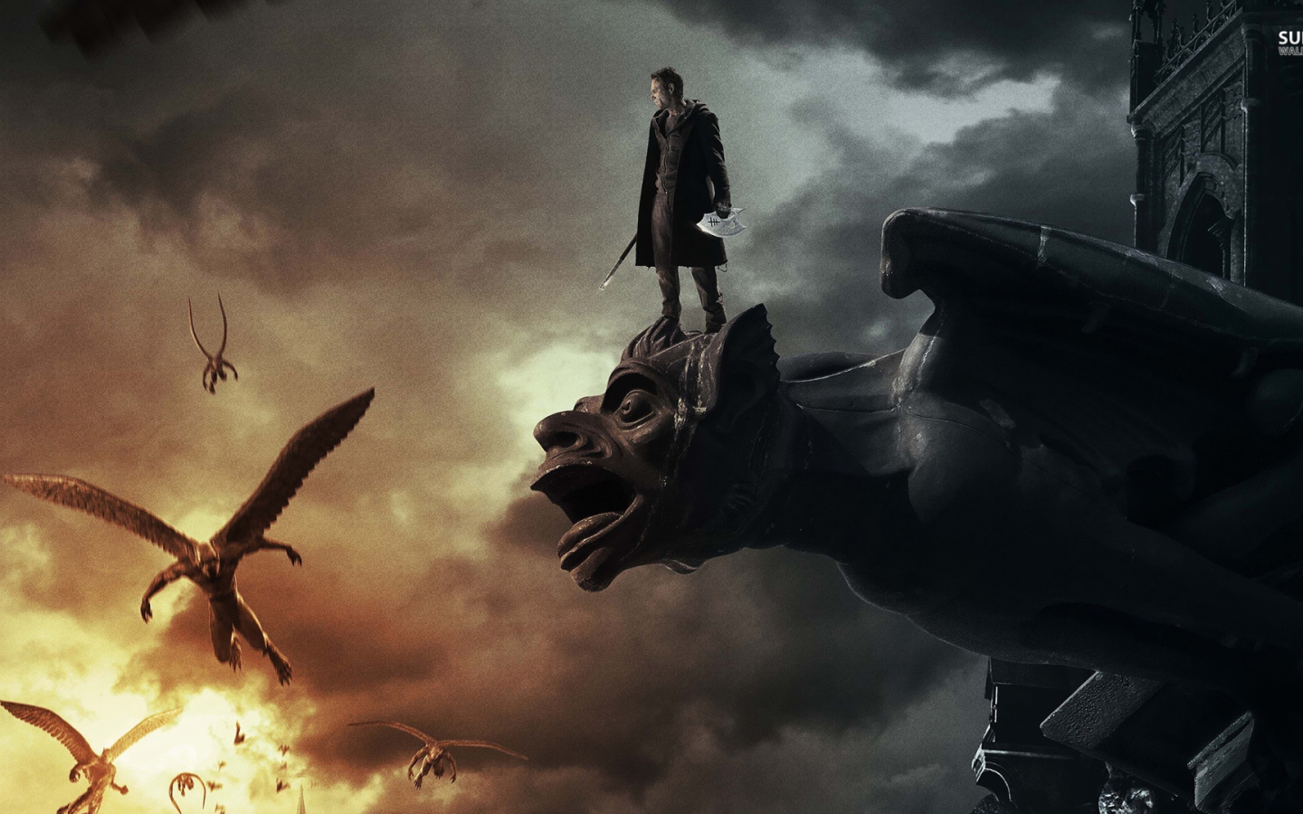 Я, Франкенштейн на крыше