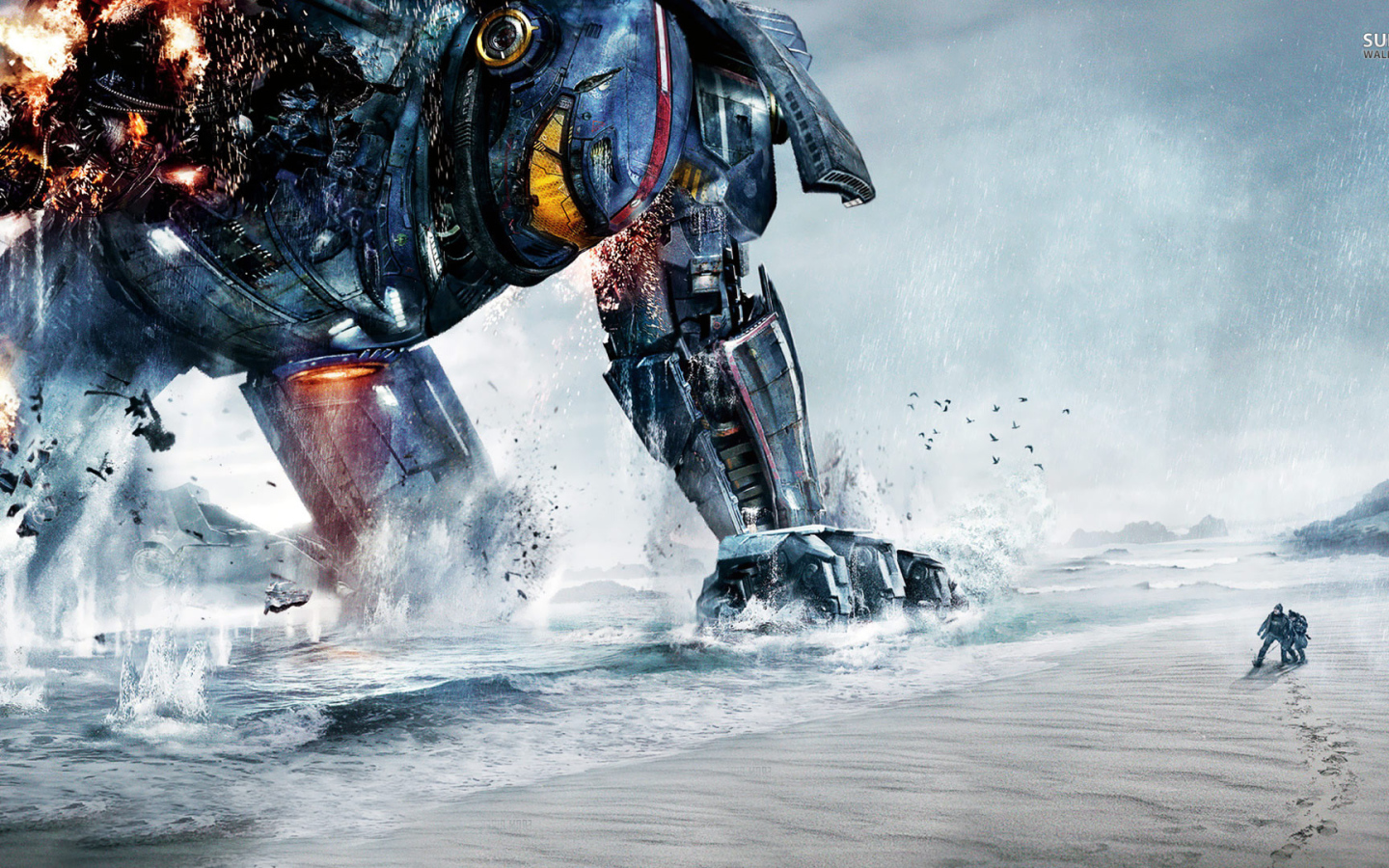 Тихоокеанский рубеж ранены робот