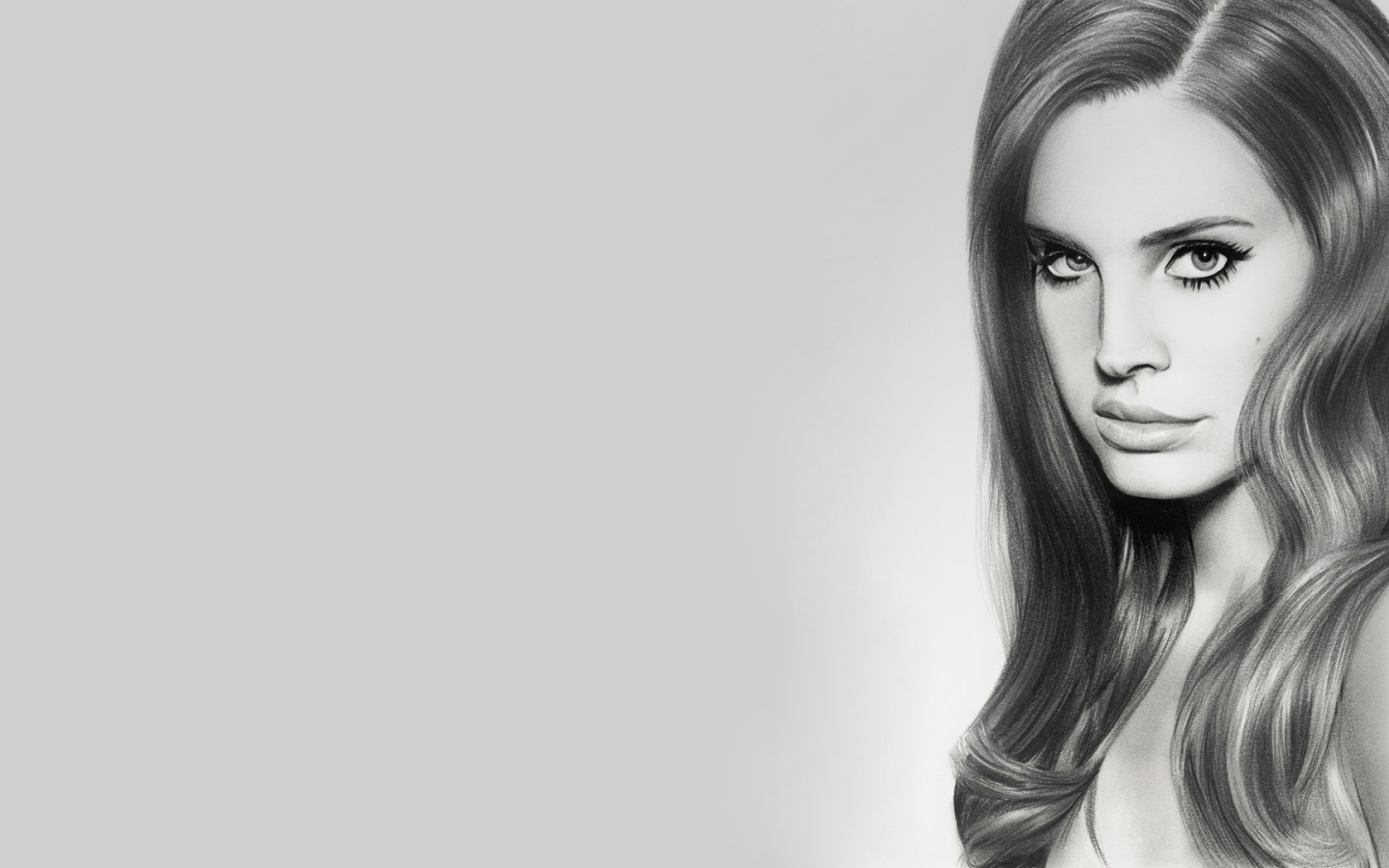 Lana Del Rey интригующий взгляд