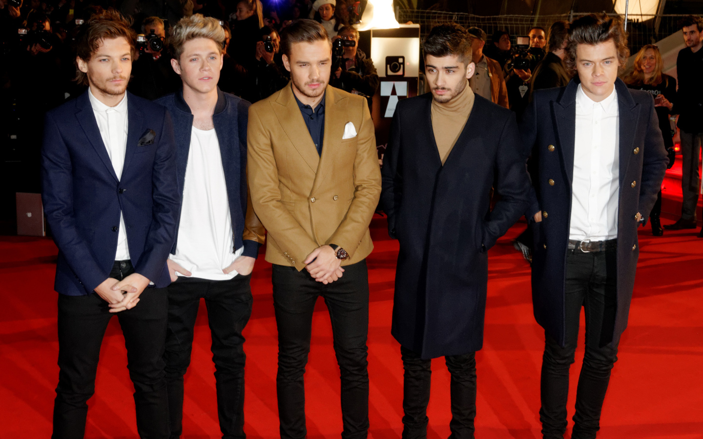 One Direction на красной дорожке