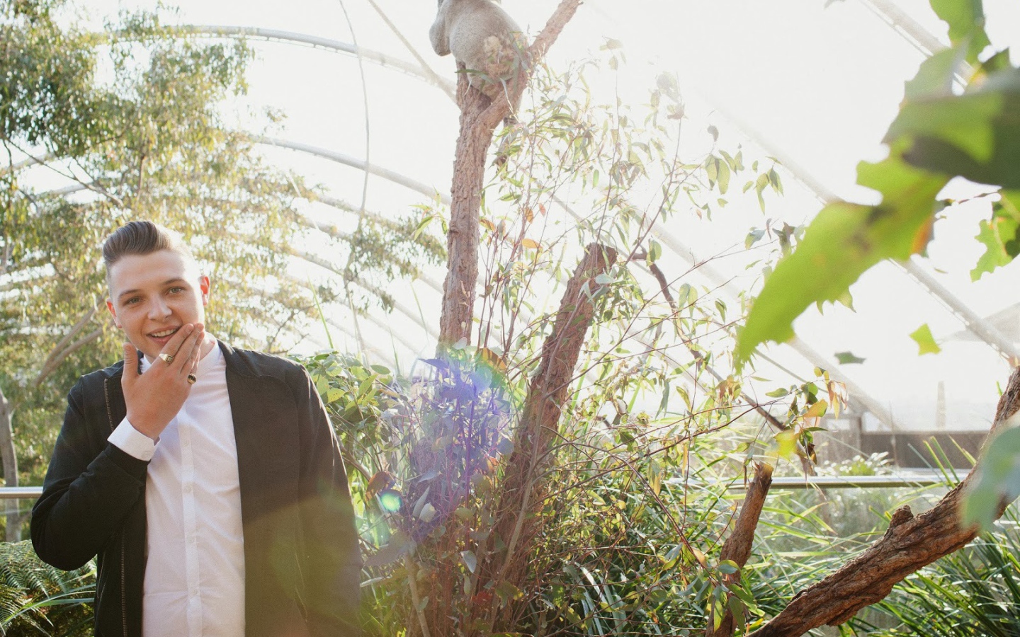 Фотосессия певца John Newman