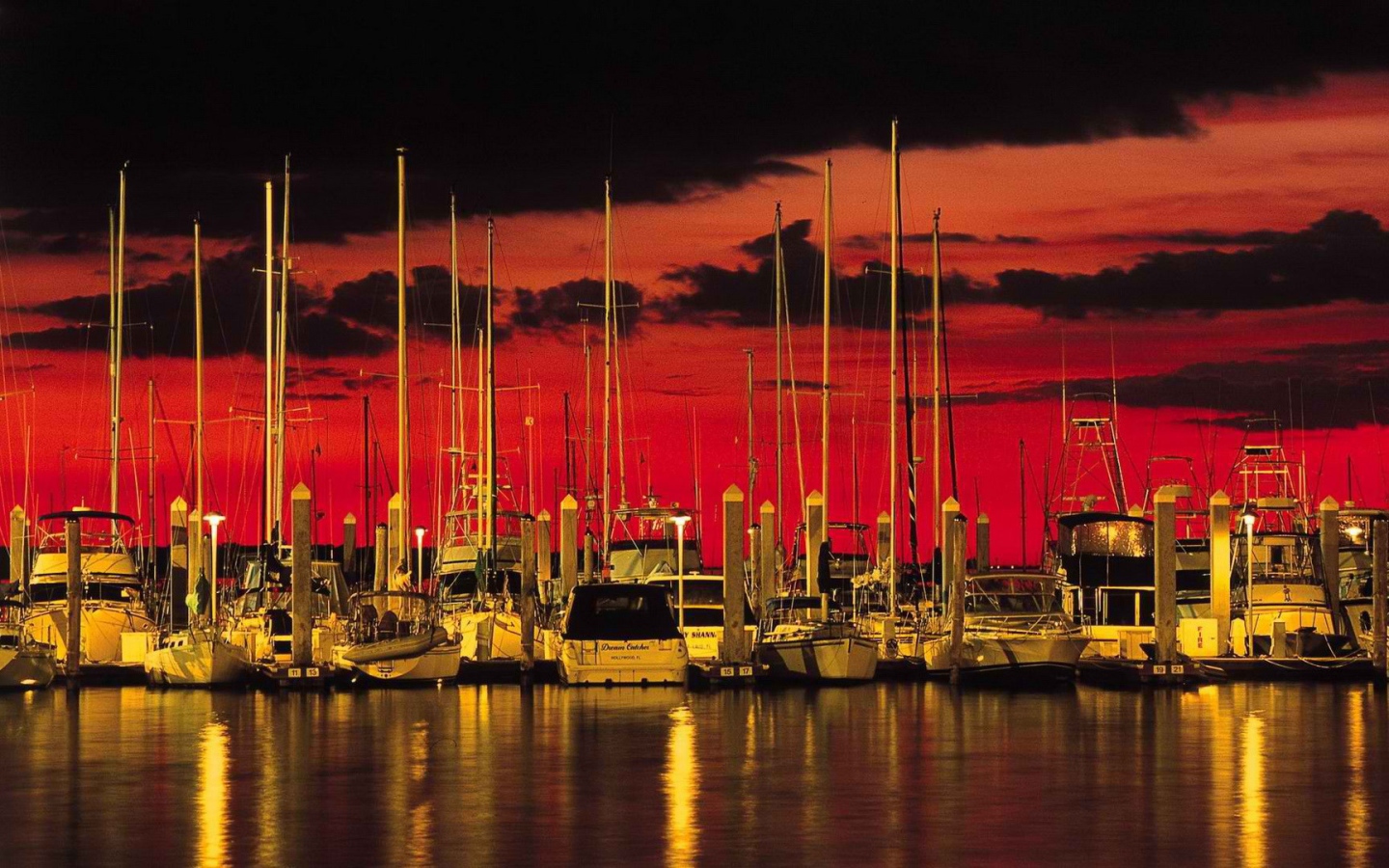 Яхты на пристани во Флориде