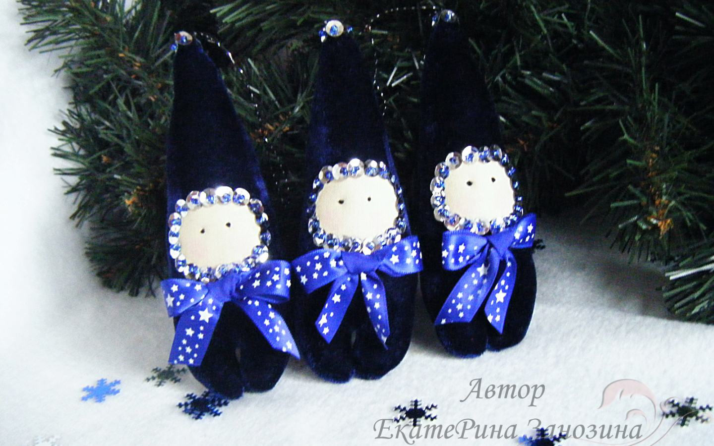 Елочные игрушки балерины