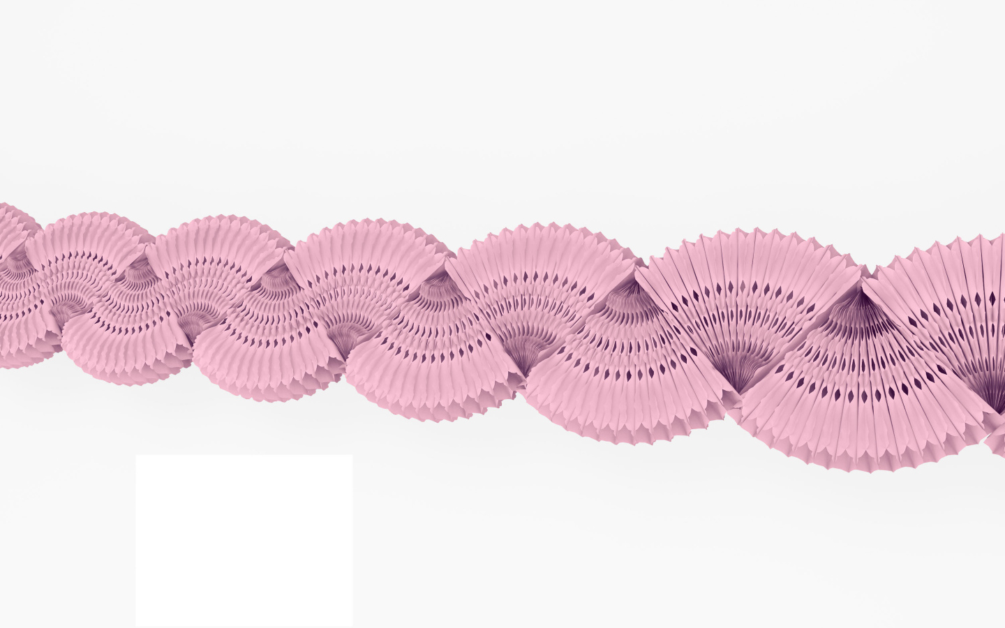 Гирлянда из бумаги