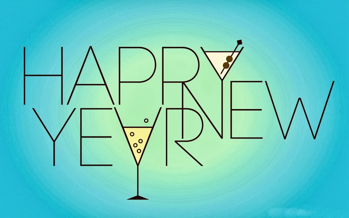 Новый год 2014 и шампанское