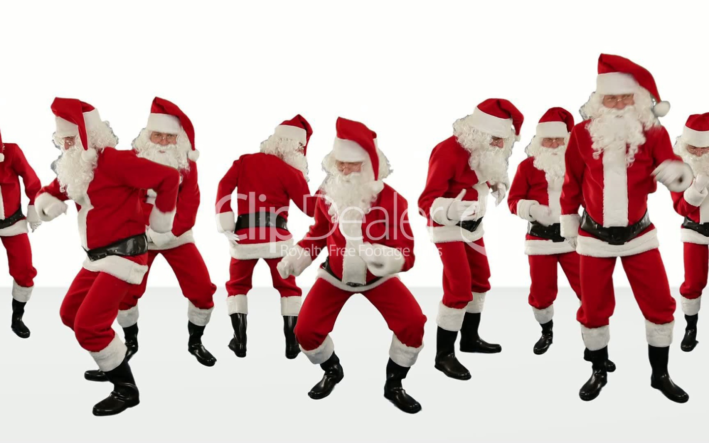 Дед мороз танцует