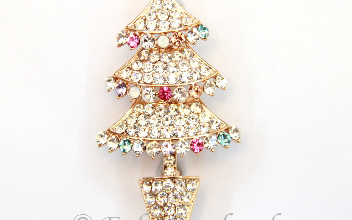 Игрушка елочная кристалл