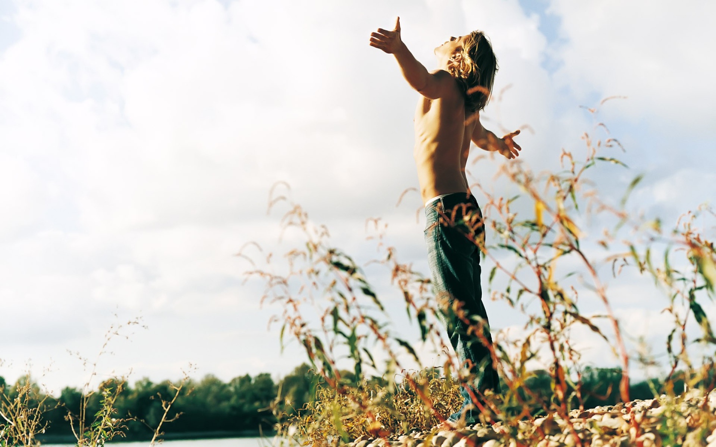 Человек на природе