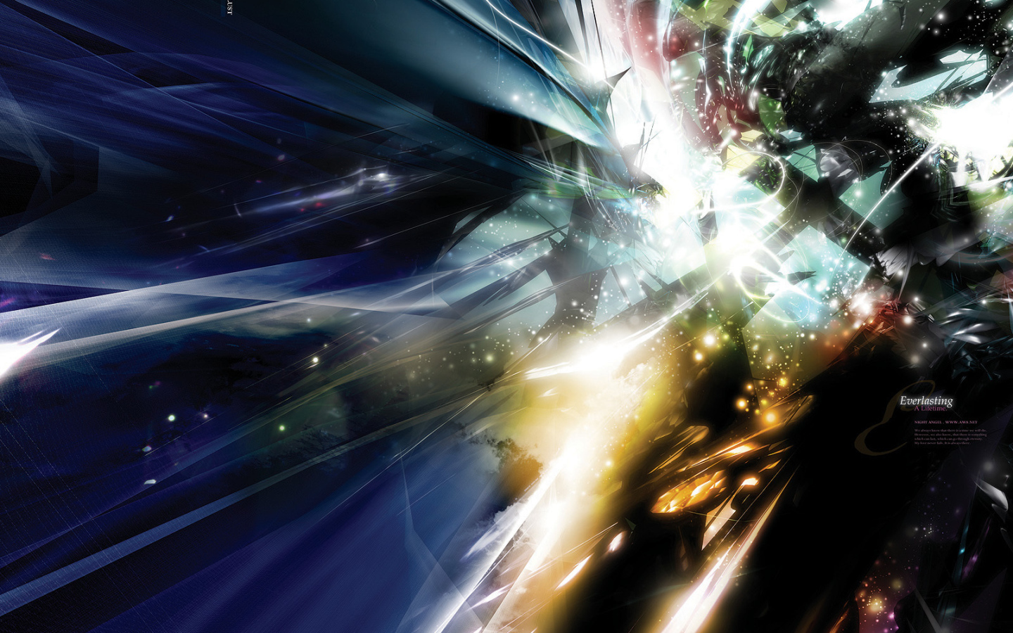 Абстракция кристалы