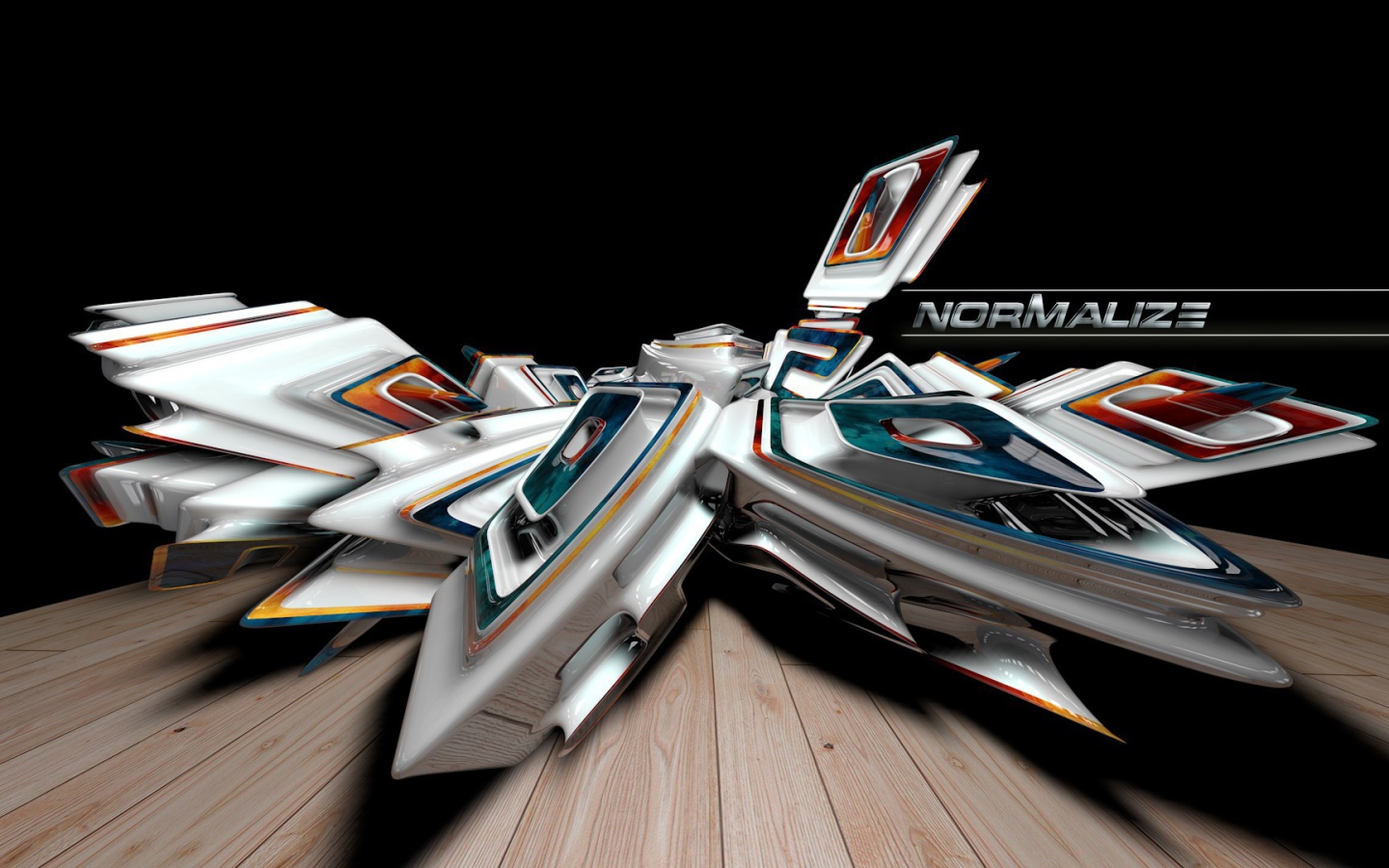 Абстракция на досках