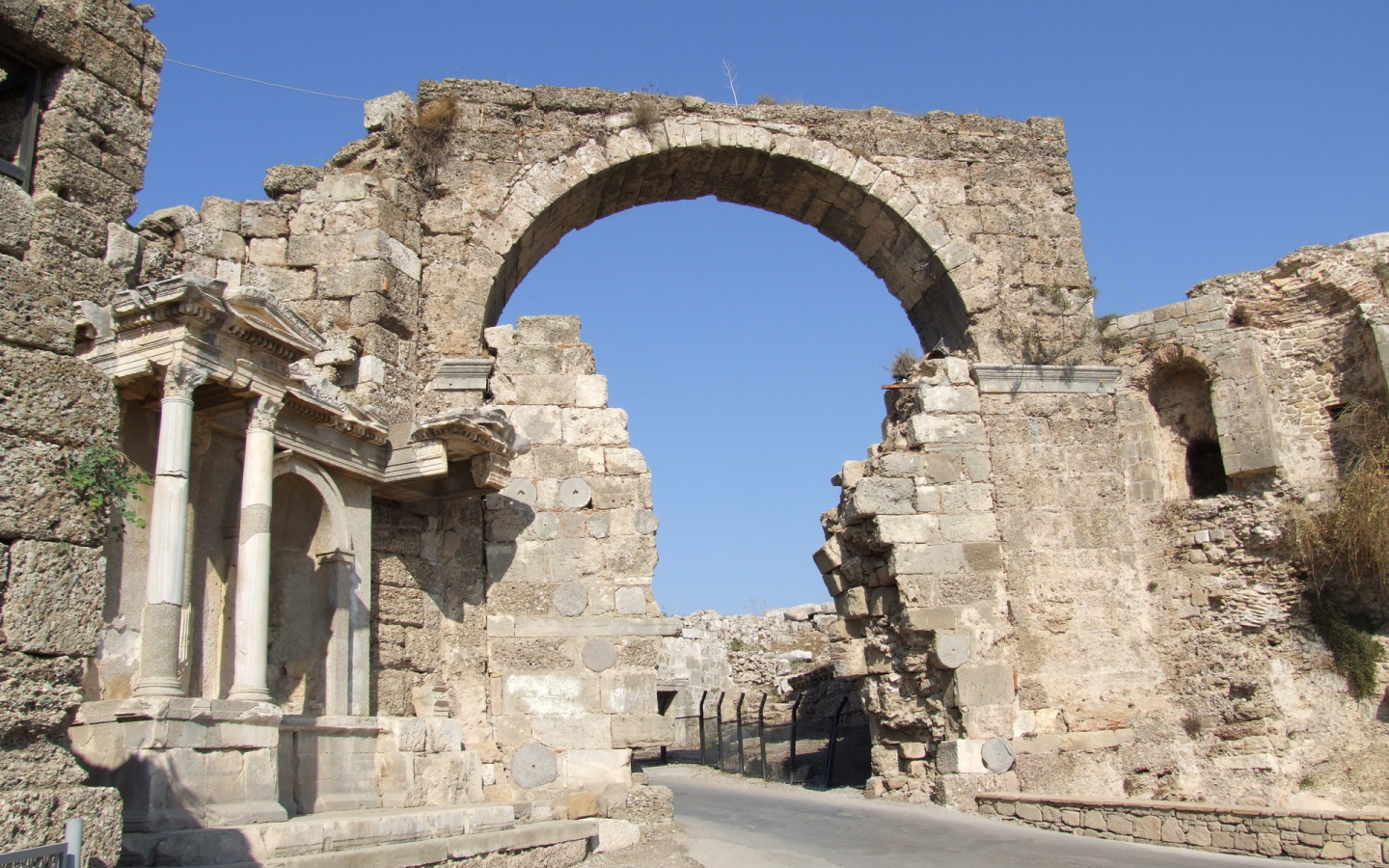 Древний город в Агора Турция