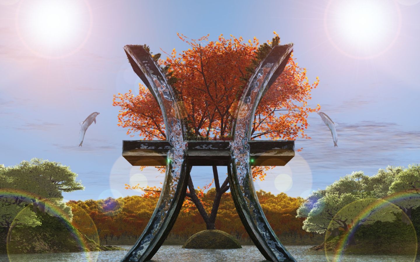 Красивый рисунок, рыбы