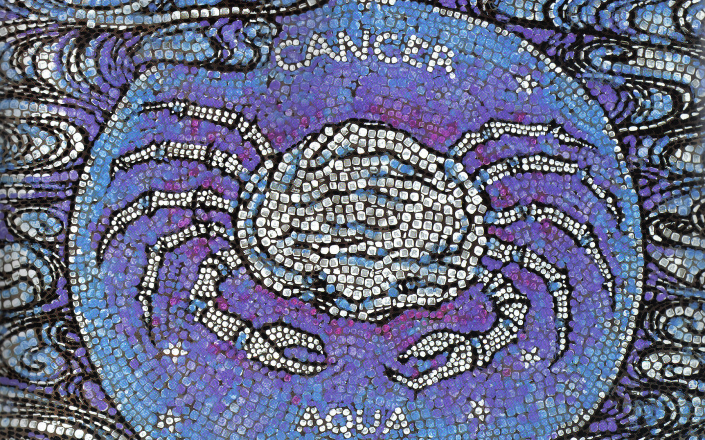 Рак, мозаика