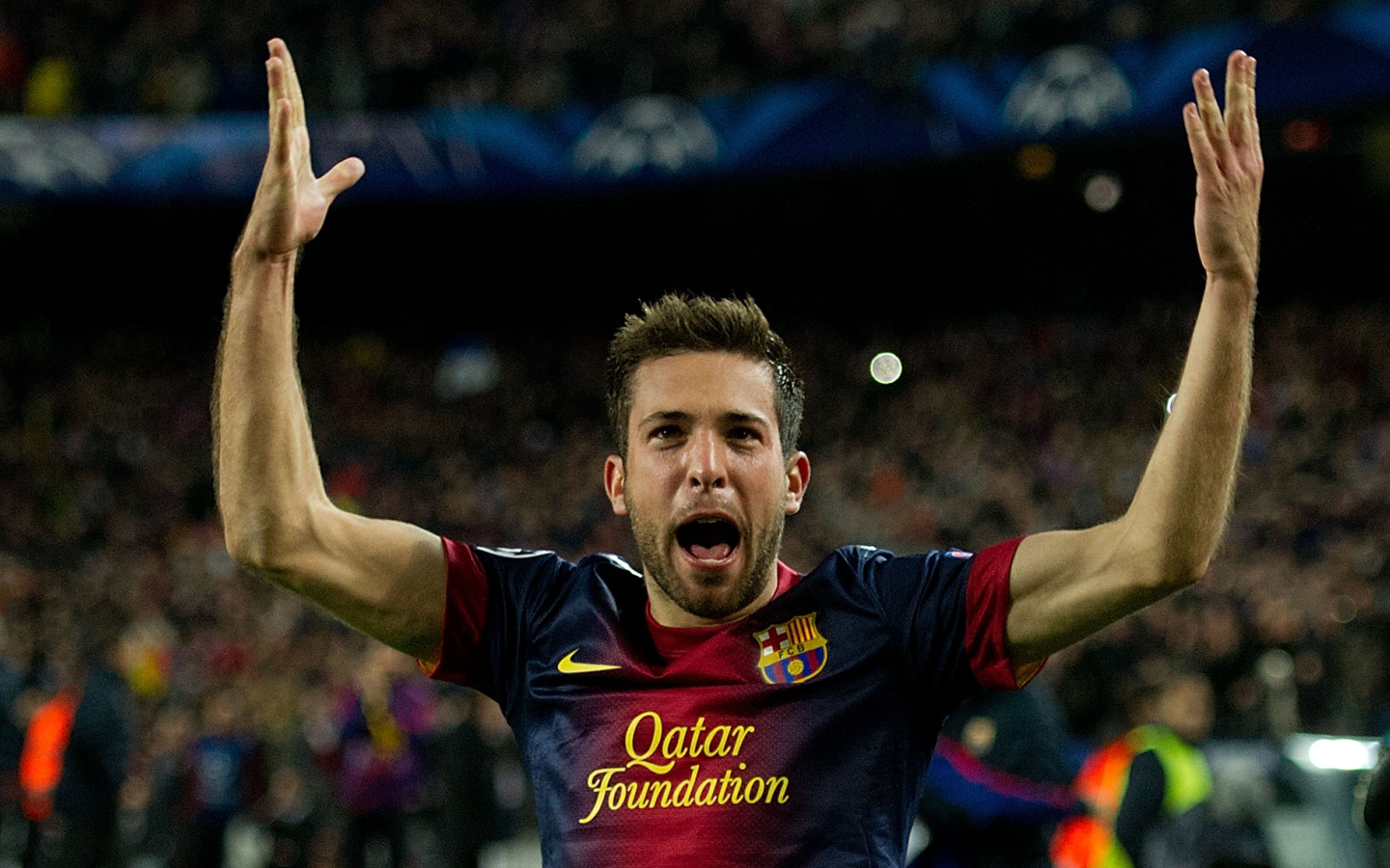 Барселона Хорди Альба выиграл игру