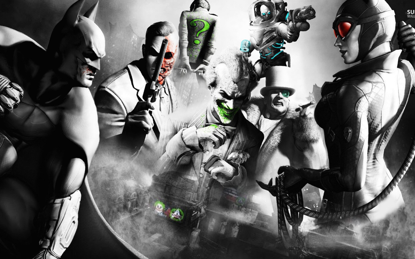 Batman: Arkham Orgins все герои