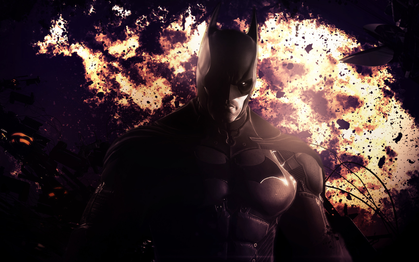 Batman: Arkham orgins взрыв