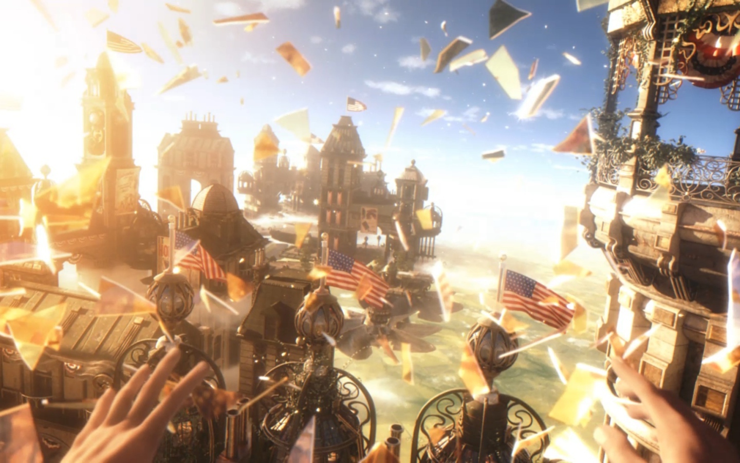 Bioshock Infinite: прыжок из окна