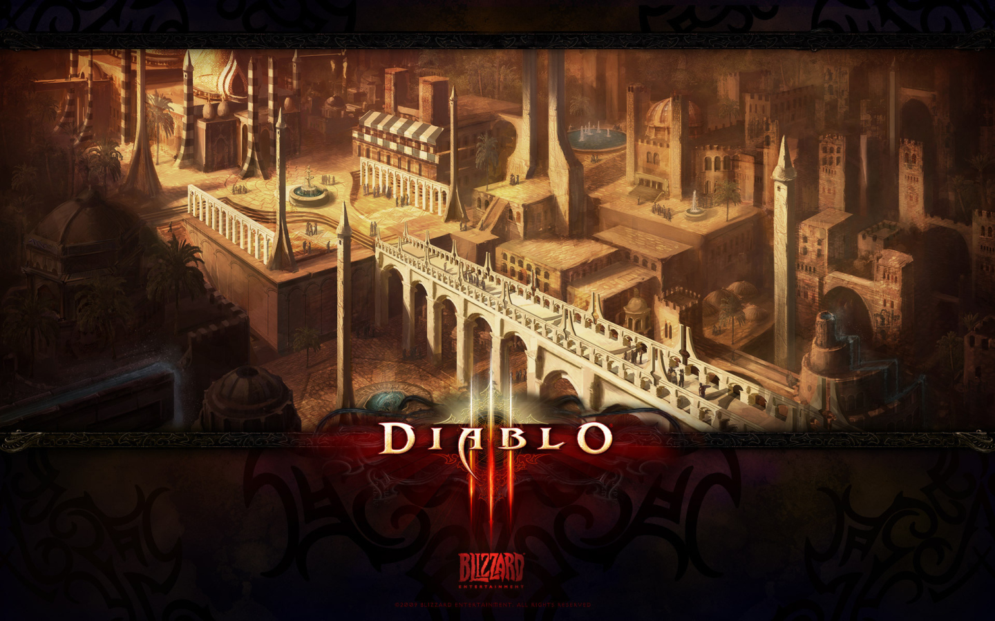 Diablo III: вид на город
