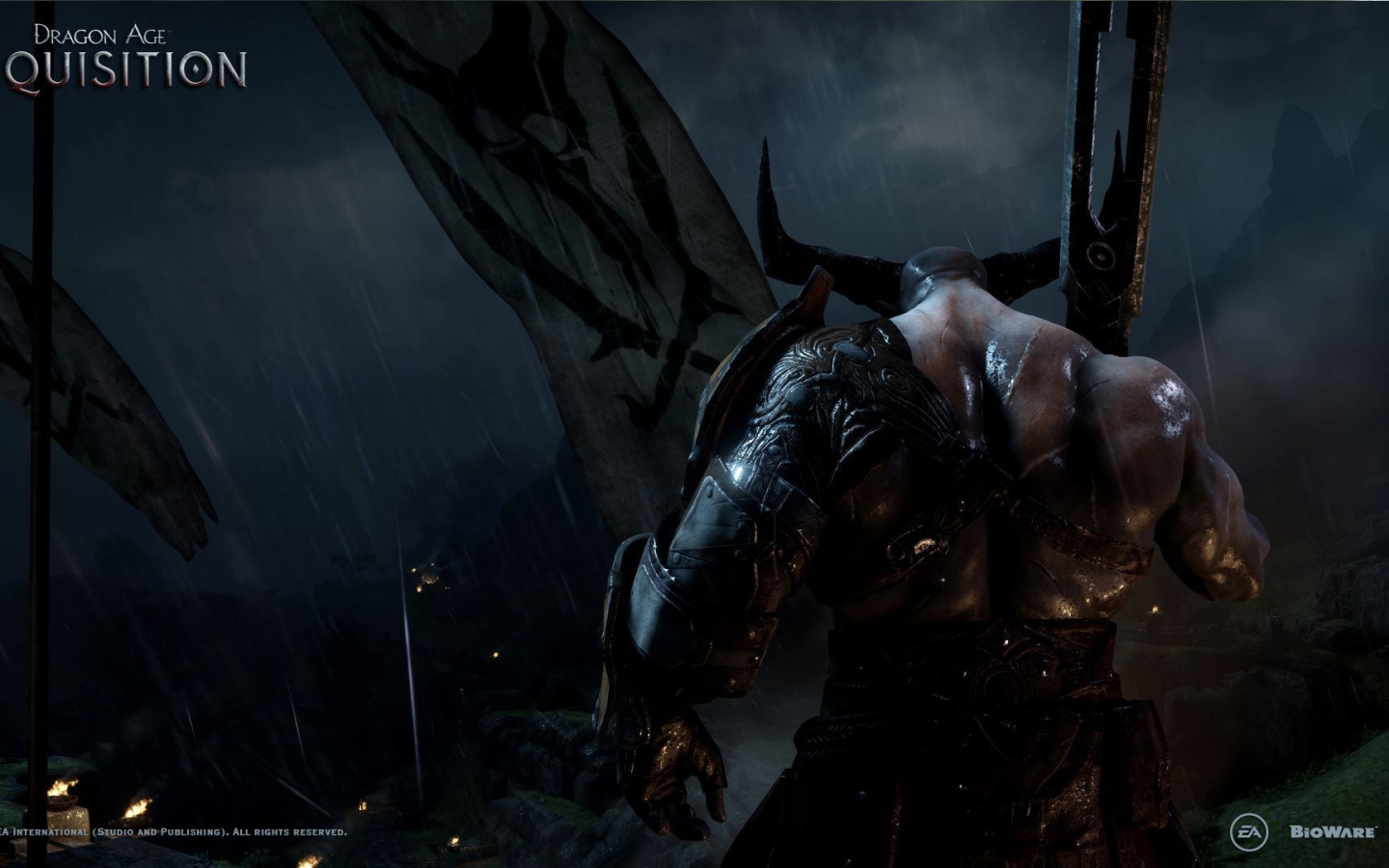 Dragon Age Inquisition: воин с топором