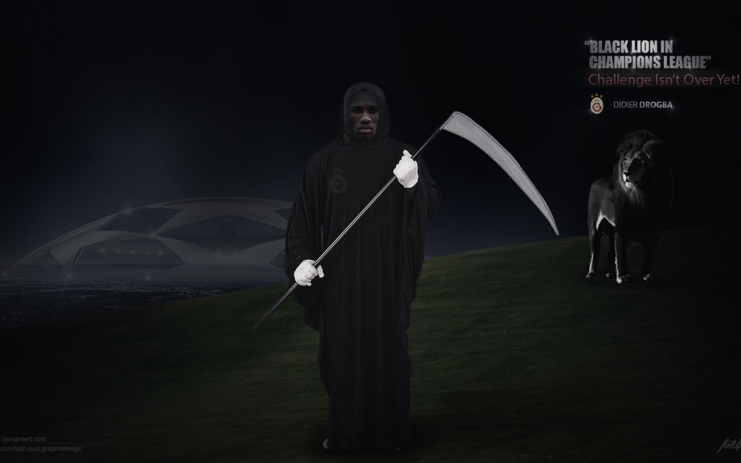 Галатасарай Дидье Дрогба жнец