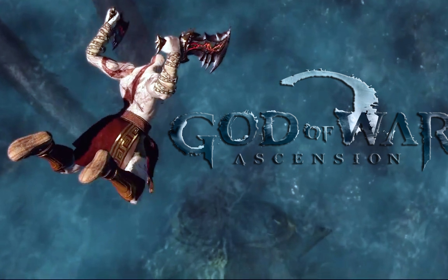 God of War: Ascension: синий обои