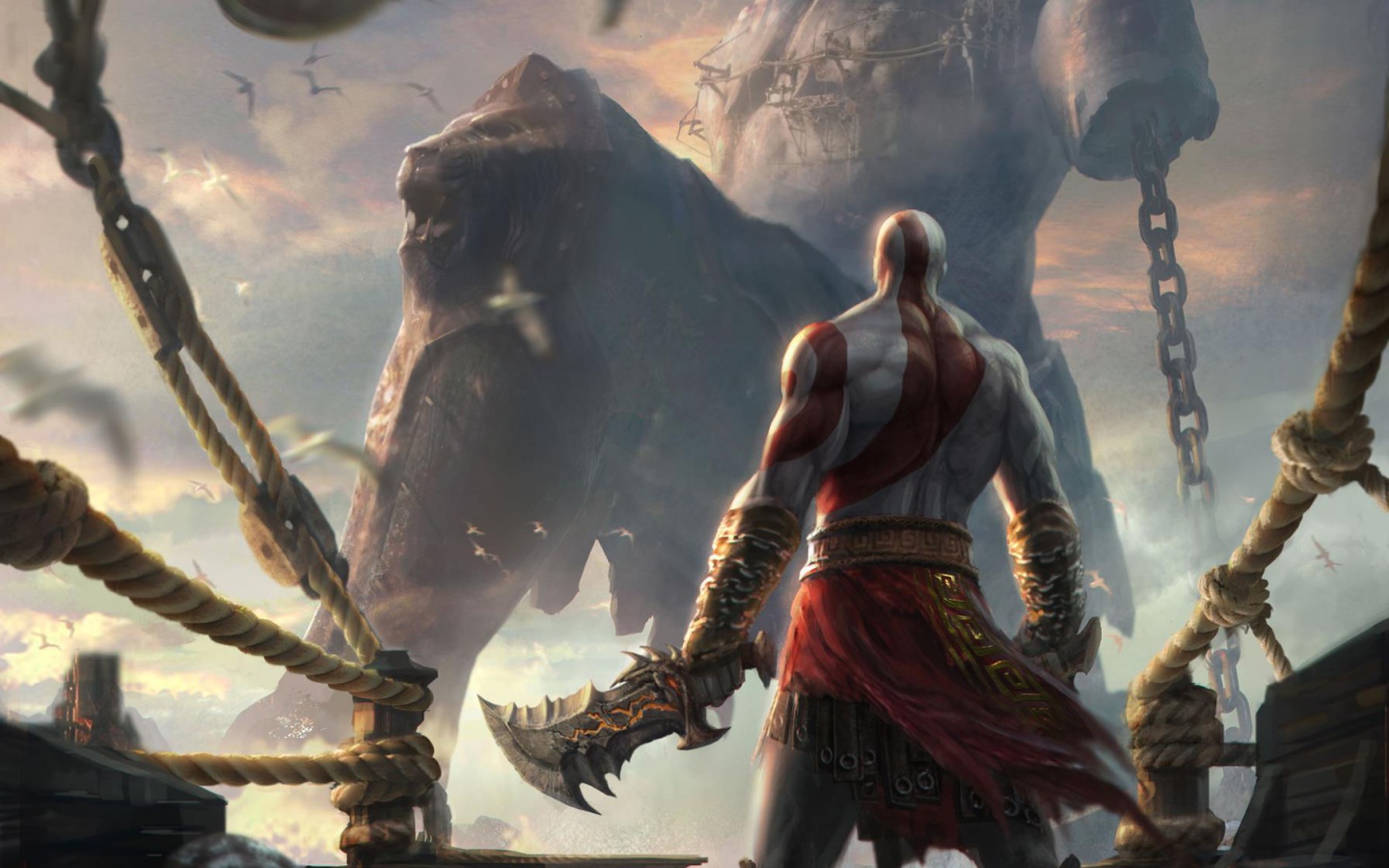 God of War: Ascension: монстр