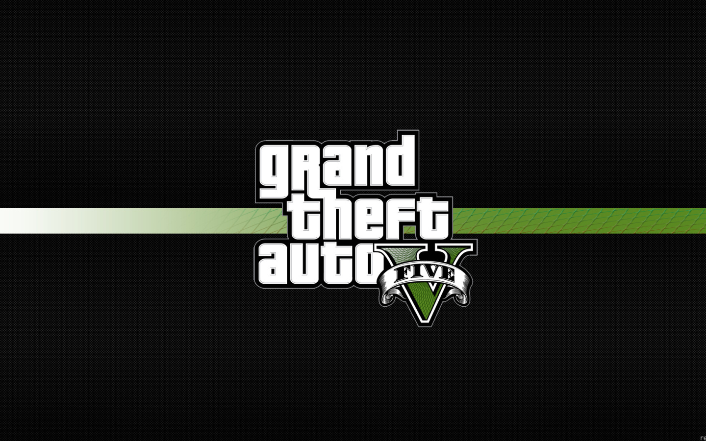 Grand Theft Auto V черные обои HD