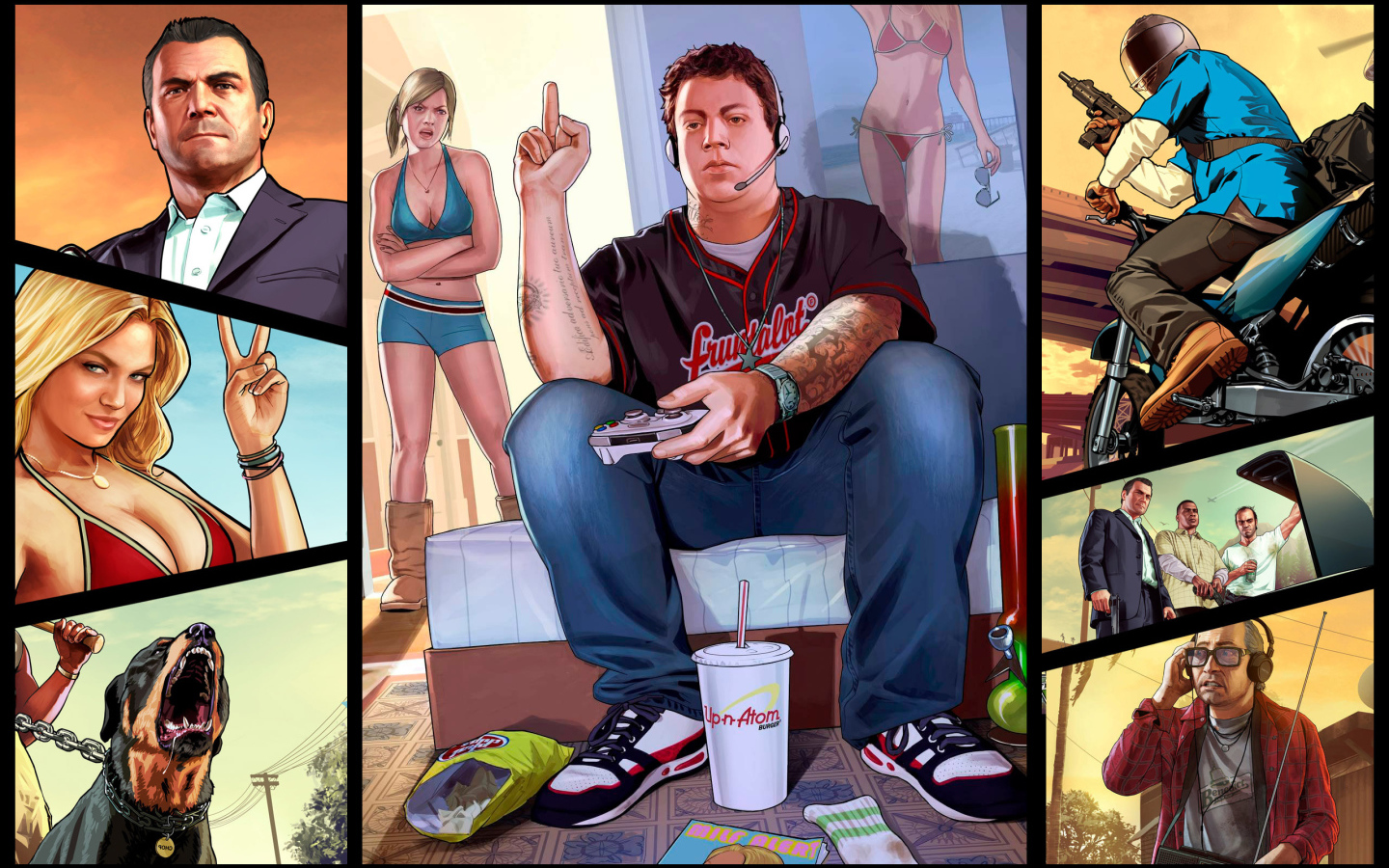 Grand Theft Auto V игрок