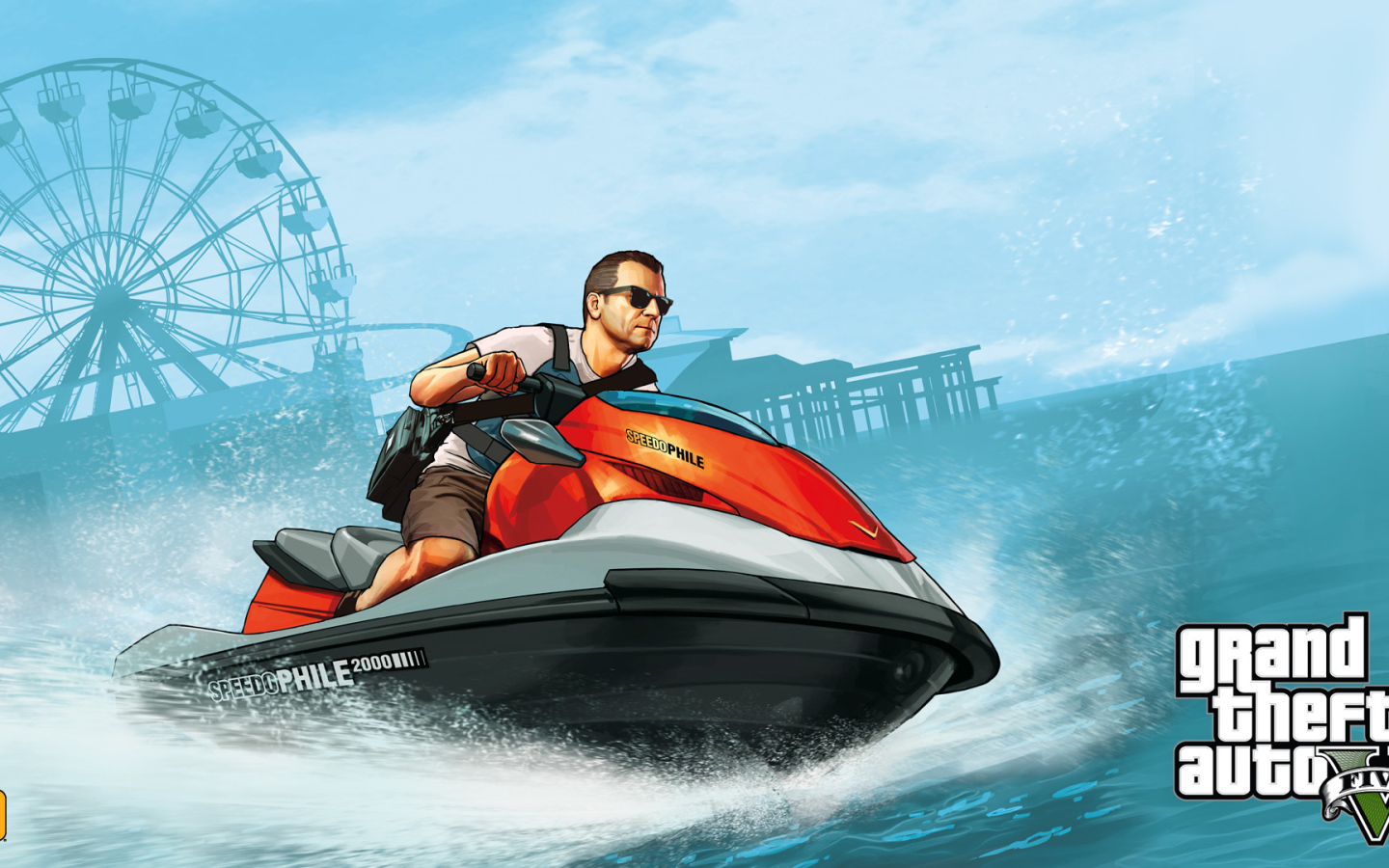 Grand Theft Auto V катер