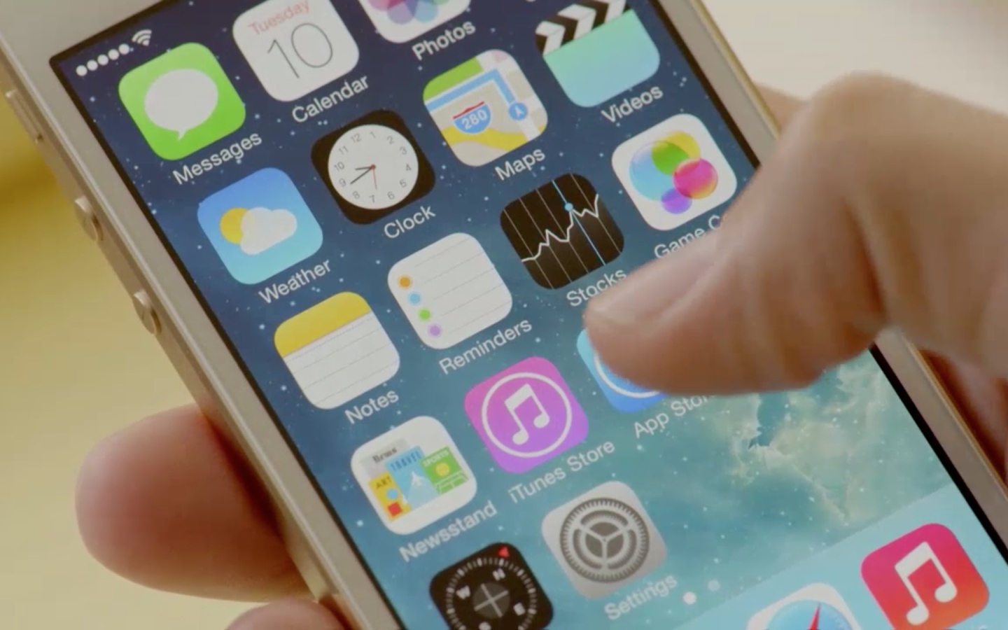 IOS 7 на Iphone 5S