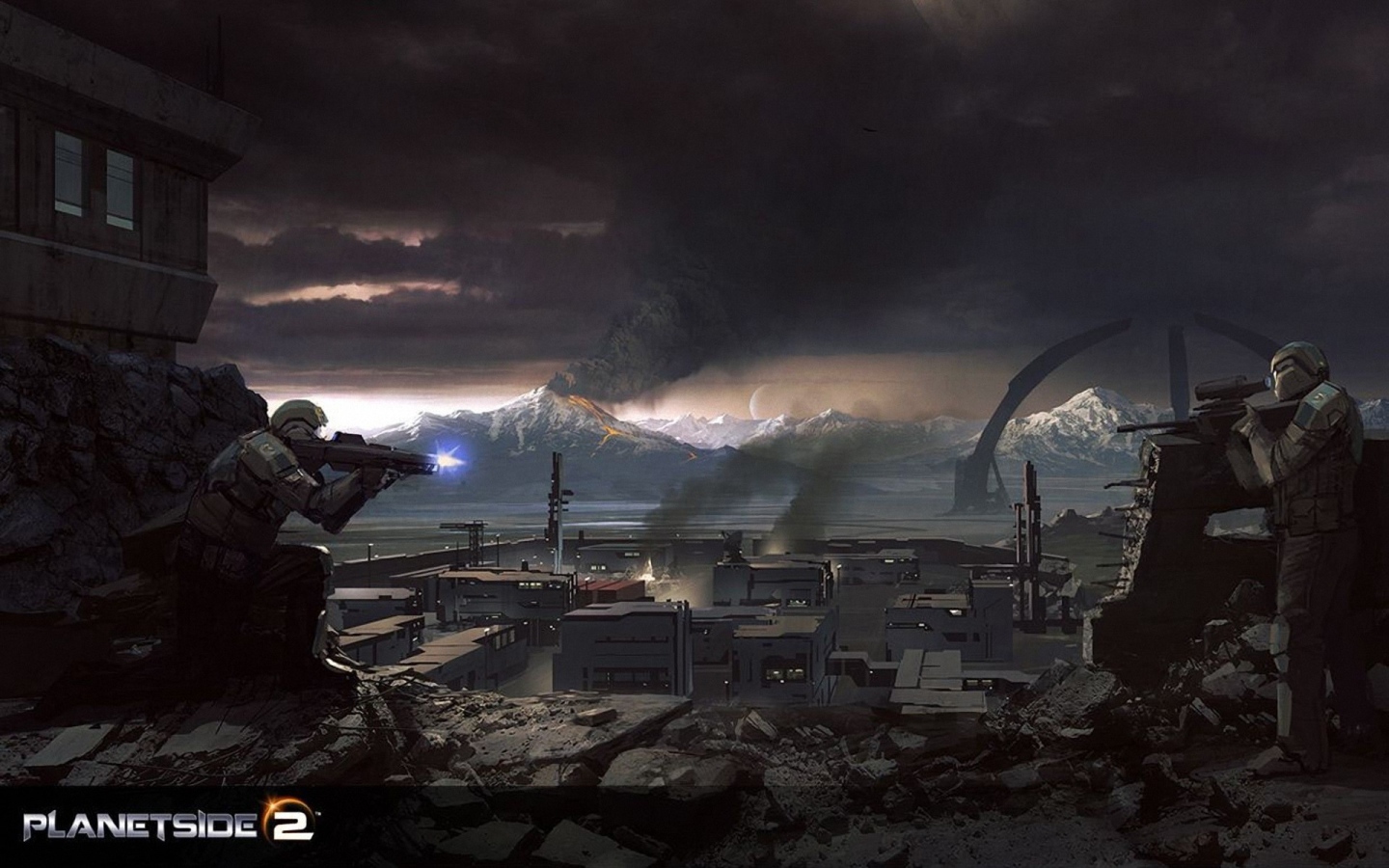 Planetside 2: штурм города