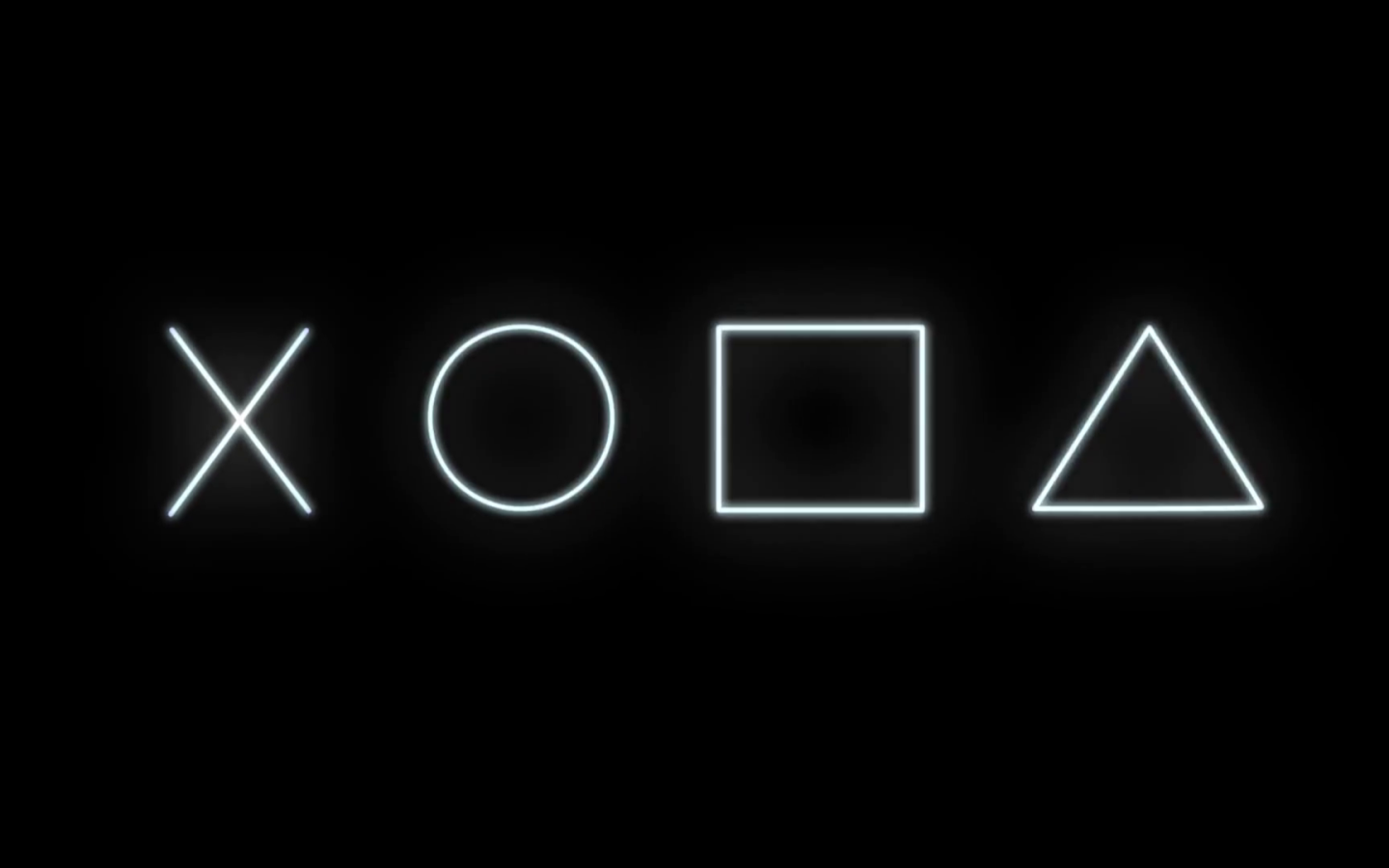 Sony Play Station 4 черный логотип