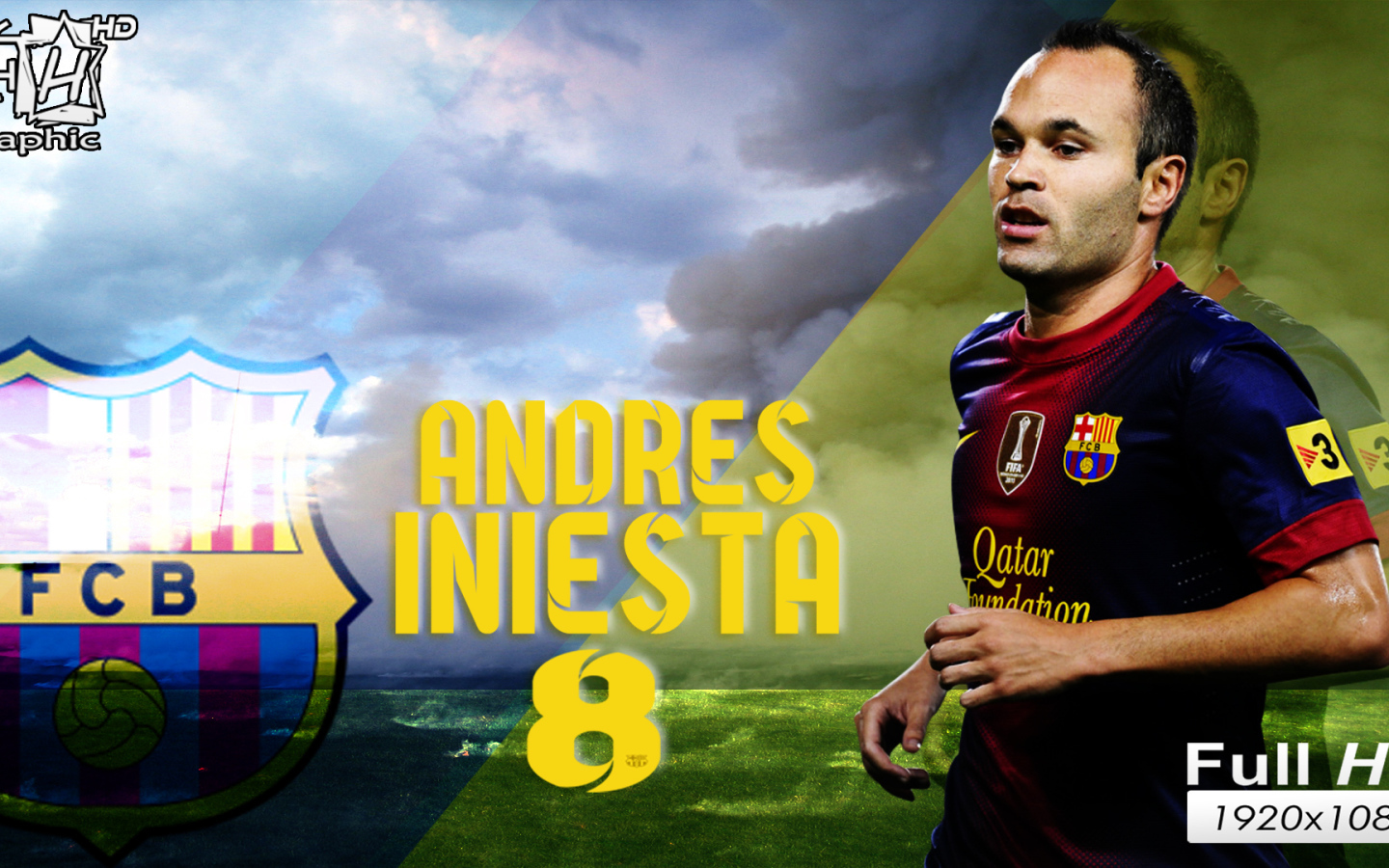 Лучший футболист Барселоны Андрес Иньеста