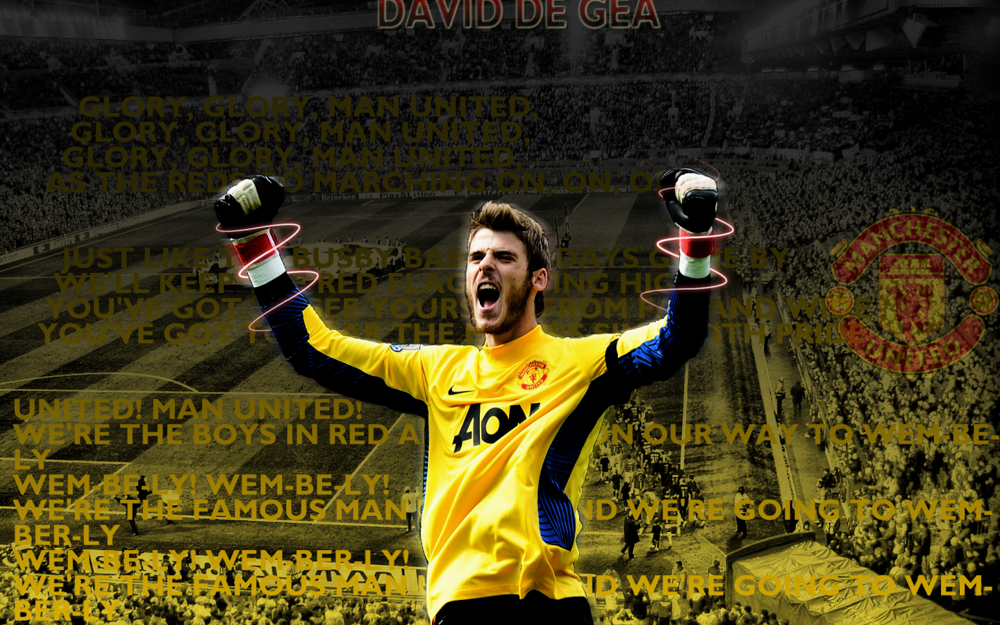 Лучший вратарь Манчестер Юнайтед Дэвид Де Хеа