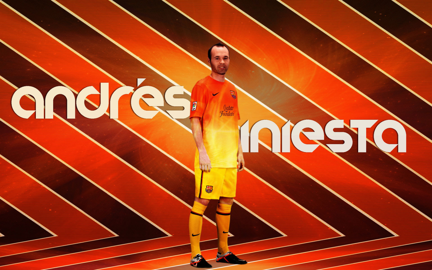 Лучший игрок Барселоны Андрес Иньеста