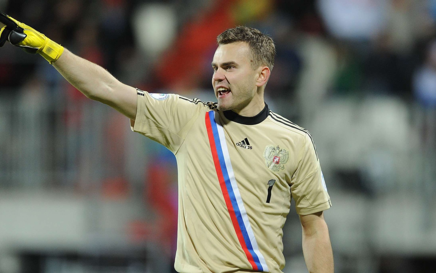 Лучший игрок московского ЦСКА Игорь Акинфеев