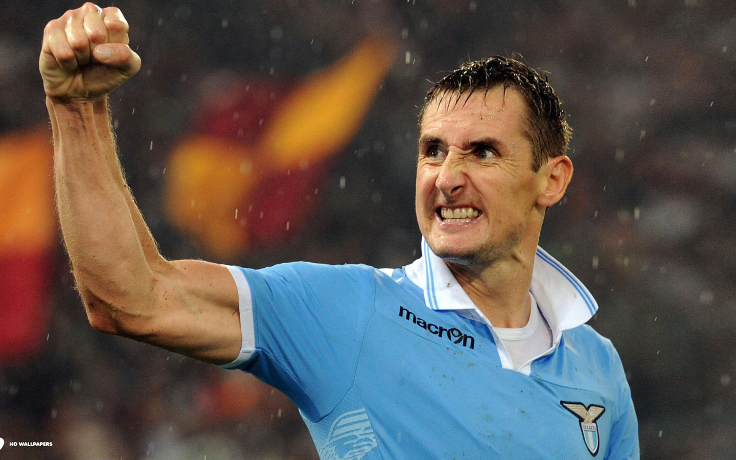 Лучший игрок Лацио Мирослав Клозе выиграл игру