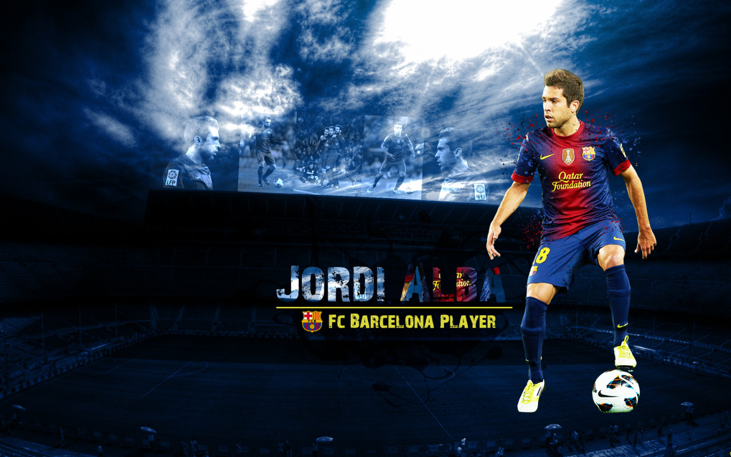 Футболист Барселоны Хорди Альба