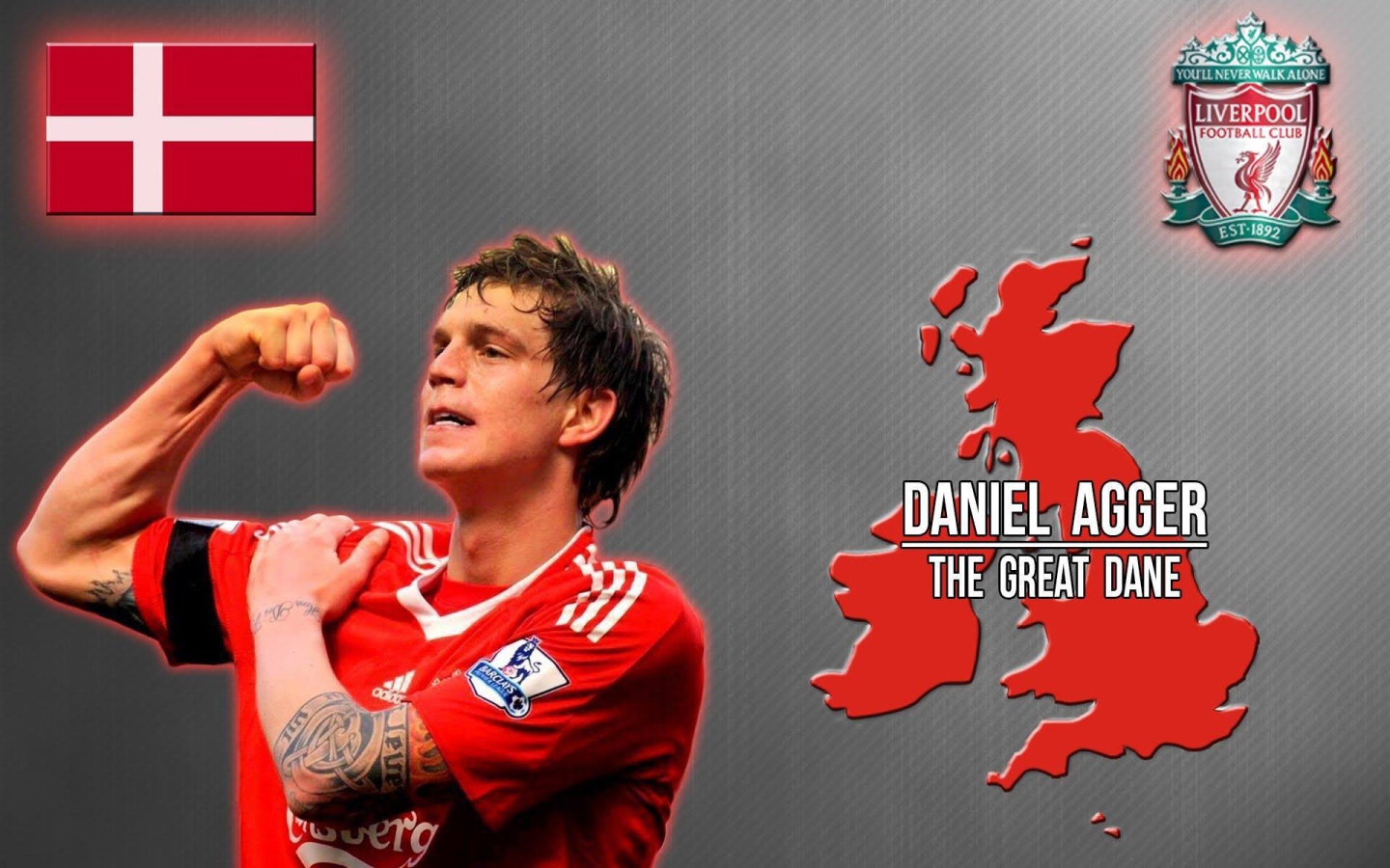 Футболист Ливерпуля Даниэль Аггер одной из самых дорогих игроков