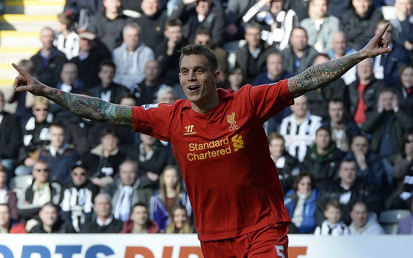 Футболист Ливерпуля Даниэль Аггер забил гол