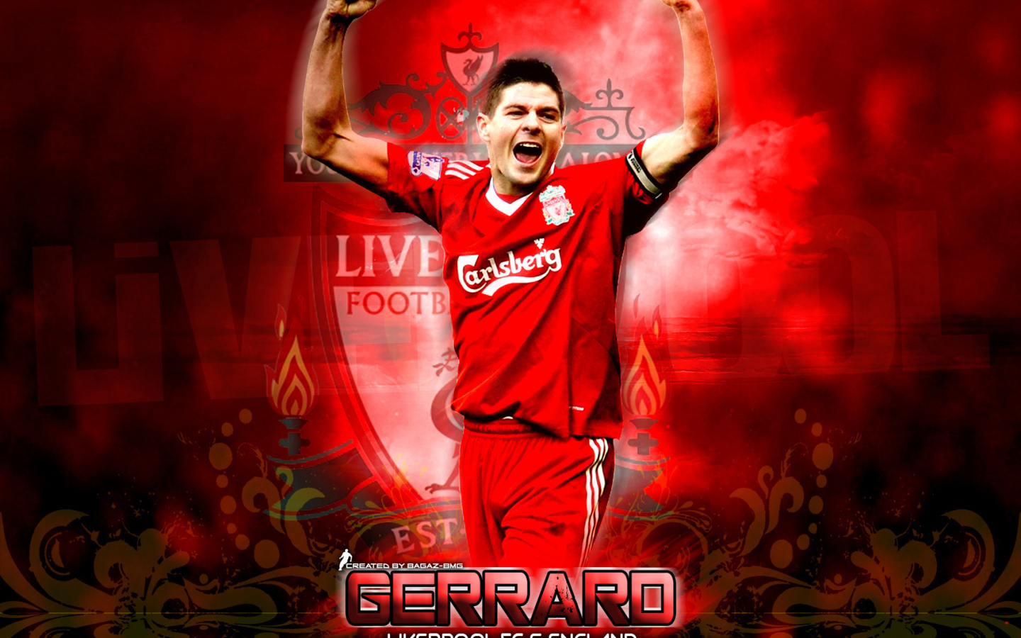 Футболист Ливерпуля Стивен Джеррард