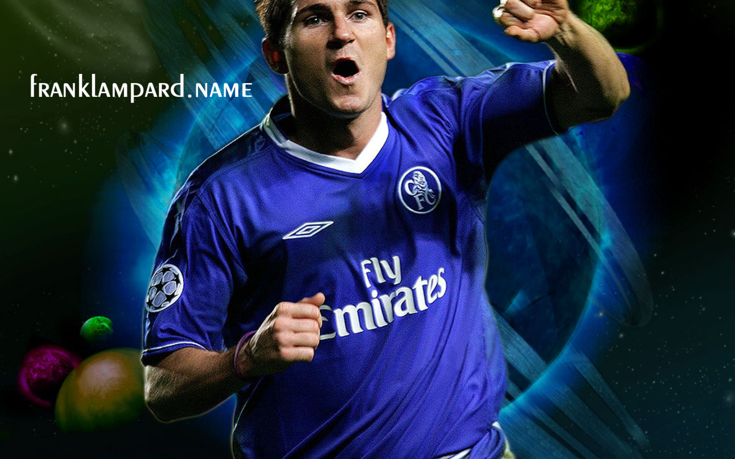  Лучший полузащитник Челси Фрэнк Лэмпард забил гол